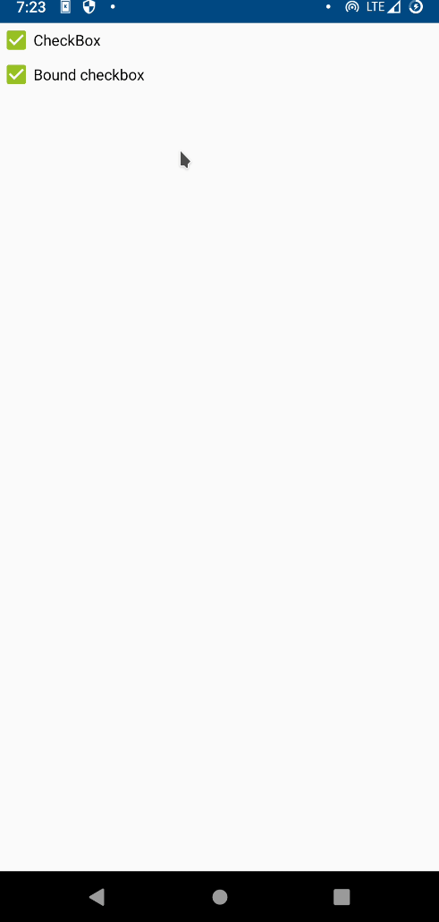 Checkbox - Reference - Enaml-native - CodeLV