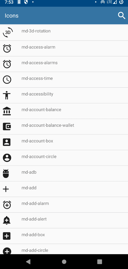 Listview - Reference - Enaml-native - CodeLV