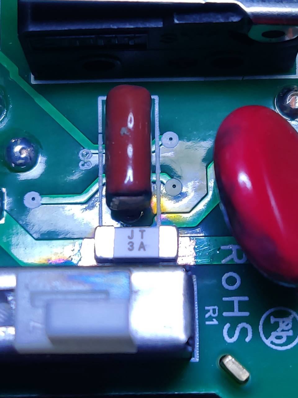 Fuse placed