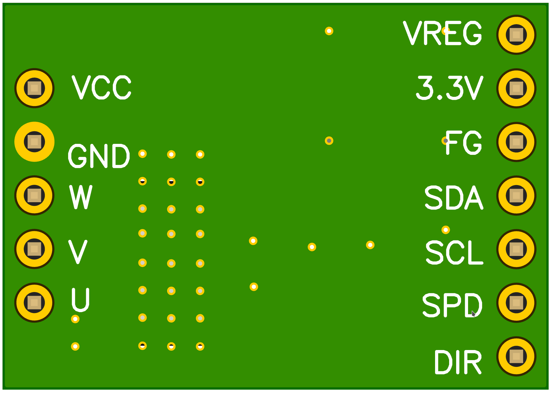 DRV10987 EVM bottom