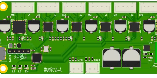 4 Nozzle PNP Head Controller